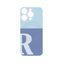 プレミアムパネル with MagSafe［ オリジナル - initial two tone - R blue ］