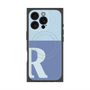 プレミアムパネル with MagSafe［ オリジナル - initial two tone - R blue ］