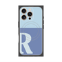 プレミアムパネル with MagSafe［ オリジナル - initial two tone - R blue ］