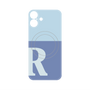 プレミアムパネル with MagSafe［ オリジナル - initial two tone - R blue ］
