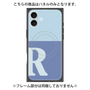 プレミアムパネル with MagSafe［ オリジナル - initial two tone - R blue ］