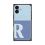 プレミアムパネル with MagSafe［ オリジナル - initial two tone - R blue ］