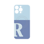 プレミアムパネル with MagSafe［ オリジナル - initial two tone - R blue ］