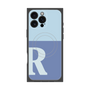プレミアムパネル with MagSafe［ オリジナル - initial two tone - R blue ］