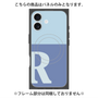 プレミアムパネル with MagSafe［ オリジナル - initial two tone - R blue ］