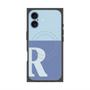 プレミアムパネル with MagSafe［ オリジナル - initial two tone - R blue ］