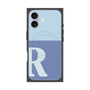 プレミアムパネル with MagSafe［ オリジナル - initial two tone - R blue ］