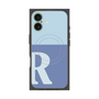 プレミアムパネル with MagSafe［ オリジナル - initial two tone - R blue ］