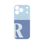 プレミアムパネル with MagSafe［ オリジナル - initial two tone - R blue ］