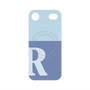 プレミアムパネル with MagSafe［ オリジナル - initial two tone - R blue ］