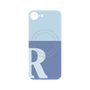 プレミアムパネル with MagSafe［ オリジナル - initial two tone - R blue ］