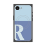 プレミアムパネル with MagSafe［ オリジナル - initial two tone - R blue ］