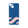 プレミアムパネル with MagSafe［ オリジナル - initial color - S navy ］