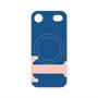 プレミアムパネル with MagSafe［ オリジナル - initial color - T navy ］