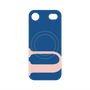 プレミアムパネル with MagSafe［ オリジナル - initial color - U navy ］