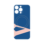 プレミアムパネル with MagSafe［ オリジナル - initial color - V navy ］