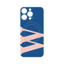 プレミアムパネル with MagSafe［ オリジナル - initial color - W navy ］