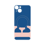 プレミアムパネル with MagSafe［ オリジナル - initial color - E navy ］