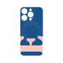 プレミアムパネル with MagSafe［ オリジナル - initial color - E navy ］