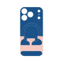 プレミアムパネル with MagSafe［ オリジナル - initial color - E navy ］