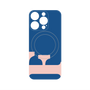 プレミアムパネル with MagSafe［ オリジナル - initial color - F navy ］