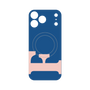 プレミアムパネル with MagSafe［ オリジナル - initial color - F navy ］