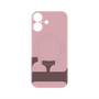 プレミアムパネル with MagSafe［ オリジナル - initial color - F dusty pink ］