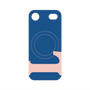 プレミアムパネル with MagSafe［ オリジナル - initial color - L navy ］