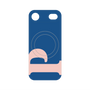 プレミアムパネル with MagSafe［ オリジナル - initial color - P navy ］