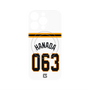 プレミアムパネル with MagSafe［ 読売ジャイアンツ - #063 HANADA - ホーム ］
