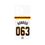 プレミアムパネル with MagSafe［ 読売ジャイアンツ - #063 HANADA - ホーム ］
