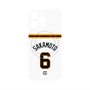 プレミアムパネル with MagSafe［ 読売ジャイアンツ - #6 SAKAMOTO - ホーム ］