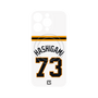 プレミアムパネル with MagSafe［ 読売ジャイアンツ - #73 HASHIGAMI - ホーム ］