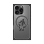 プレミアムパネル with MagSafe［ オリジナル - CASEPLAYネコ - black ］