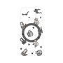 プレミアムパネル with MagSafe［ オリジナル - CASEPLAYネコ総柄 - color ］