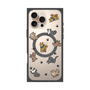 プレミアムパネル with MagSafe［ オリジナル - CASEPLAYイヌ総柄 - color ］