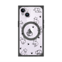 プレミアムパネル with MagSafe［ オリジナル - CASEPLAYネコ総柄 - black ］