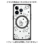 プレミアムパネル with MagSafe［ オリジナル - CASEPLAYイヌ総柄 - black ］
