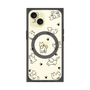 プレミアムパネル with MagSafe［ オリジナル - CASEPLAYイヌ総柄 - black ］