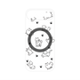 プレミアムパネル with MagSafe［ オリジナル - CASEPLAYイヌ総柄 - black ］