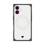 プレミアムパネル with MagSafe［ オリジナル - 推し色ハート - ホワイト ］