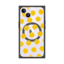 プレミアムパネル with MagSafe［ オリジナル - 推し色水玉 - イエロー ］