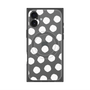 プレミアムパネル with MagSafe［ オリジナル - 推し色水玉 - ホワイト ］
