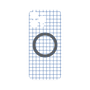 プレミアムパネル with MagSafe［ オリジナル - 推し色チェック - ブルー ］