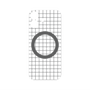 プレミアムパネル with MagSafe［ オリジナル - 推し色チェック - ブラック ］