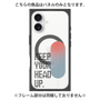 プレミアムパネル with MagSafe［ オリジナル - ドットオーバーレイ - KEEP YOUR HEAD UP/A ］