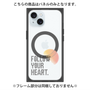 プレミアムパネル with MagSafe［ オリジナル - ドットオーバーレイ - FOLLOW YOUR HEART/A ］