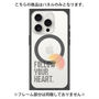 プレミアムパネル with MagSafe［ オリジナル - ドットオーバーレイ - FOLLOW YOUR HEART/A ］