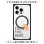 プレミアムパネル with MagSafe［ オリジナル - ドットオーバーレイ - FOLLOW YOUR HEART/A ］