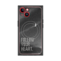 プレミアムパネル with MagSafe［ オリジナル - ドットオーバーレイ - FOLLOW YOUR HEART/B ］